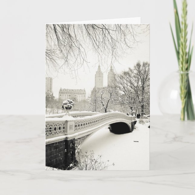 Central Park - New York Holiday Card (Front)