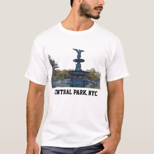 Central Park NYC Bethesda Fountain Angel T-Shirt