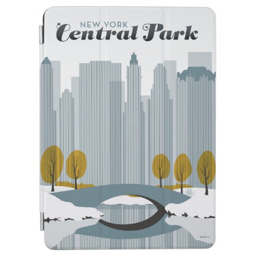 Central Park NYC _ Snow iPad Air Cover