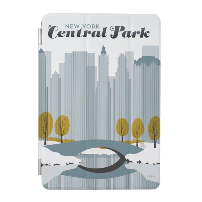 Central Park, NYC - Snow iPad Mini Cover (Front)