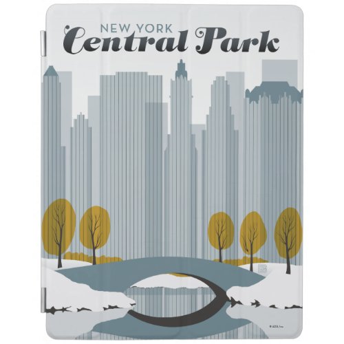 Central Park NYC _ Snow iPad Smart Cover