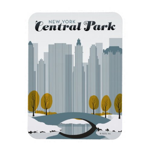 Central Park NYC _ Snow Magnet