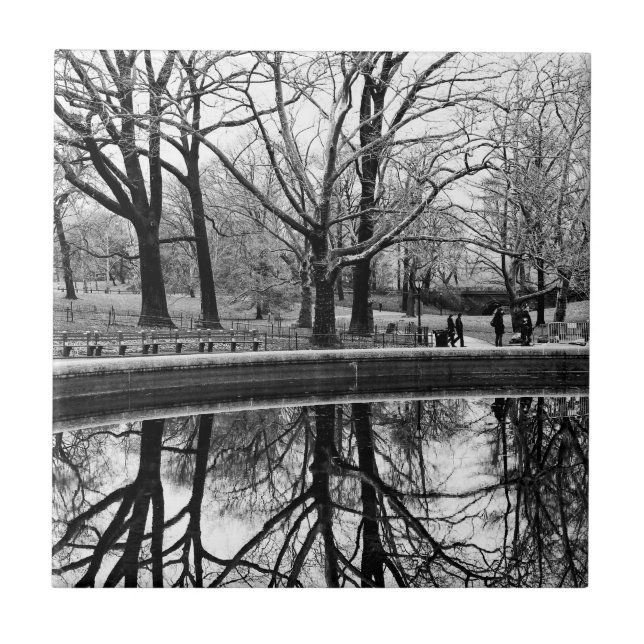 Central Park Photo, NYC Tile (Front)