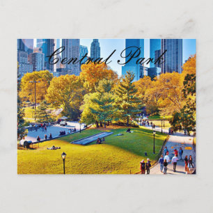 CENTRAL PARK POSTCARD