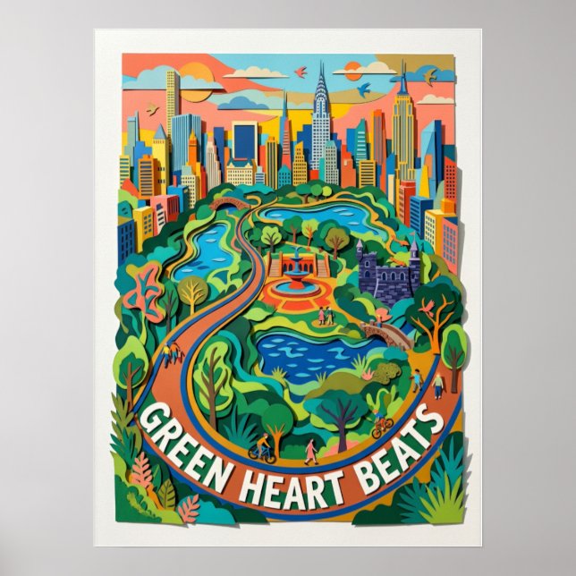 Central Park Poster Manhattan (Front)
