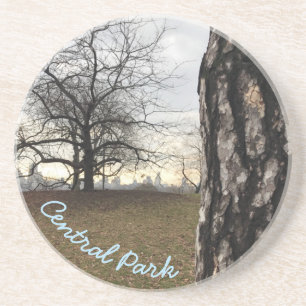 Central Park Reservoir New York City Sunrise NYC Drink Coaster