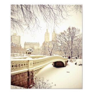 Central Park Snow - Winter New York Photo Print