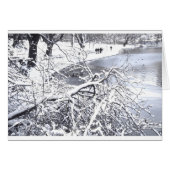 Central Park Winter Lake (Front Horizontal)