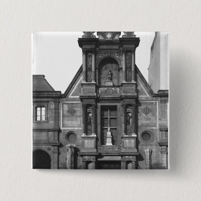 Central part of the main fa�ade button (Front)