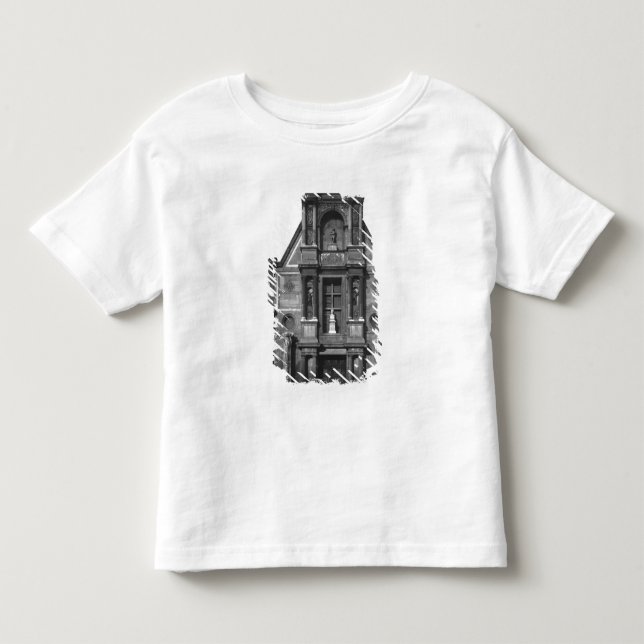 Central part of the main fa�ade toddler t-shirt (Front)
