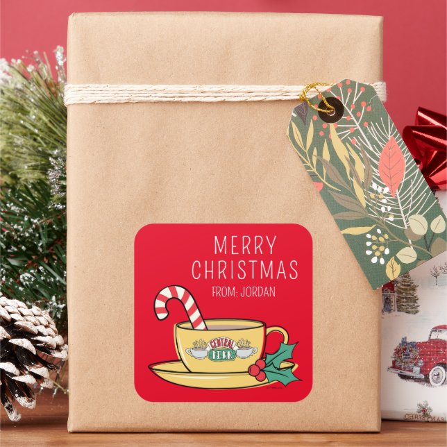 Central Perk Holiday Mug | Christmas Gift Tag (Holiday)
