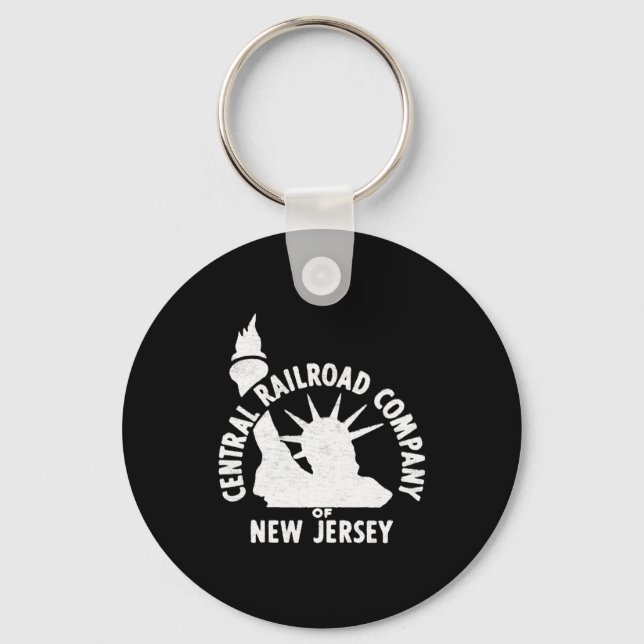 Central Railroad Of New Jersey  Keychain (Front)