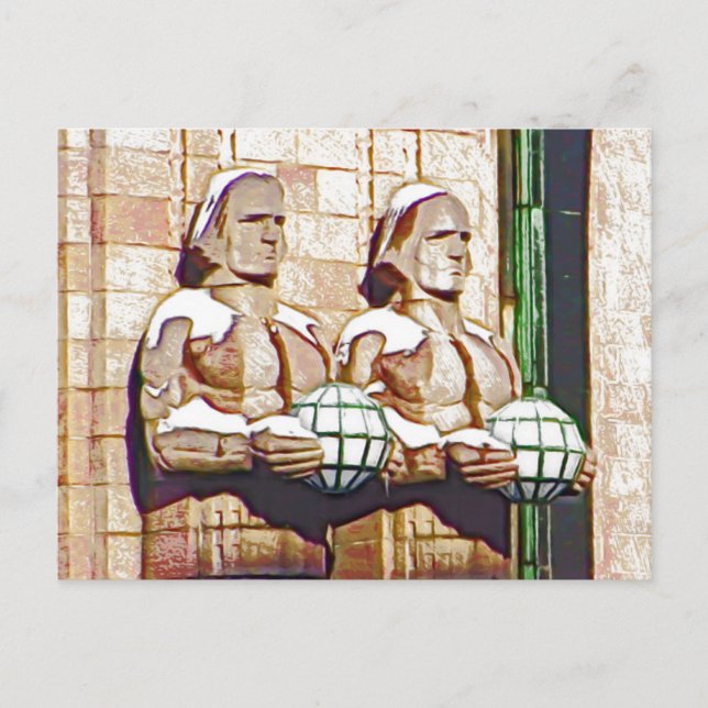 Central Railway Station, Helsinki Postcard (Front)