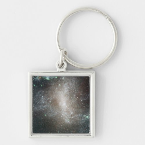 Central region of the barred spiral galaxy keychain