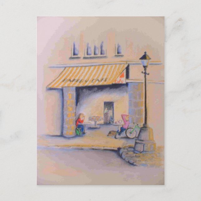 Central Stores Cafe Postcard (Front)