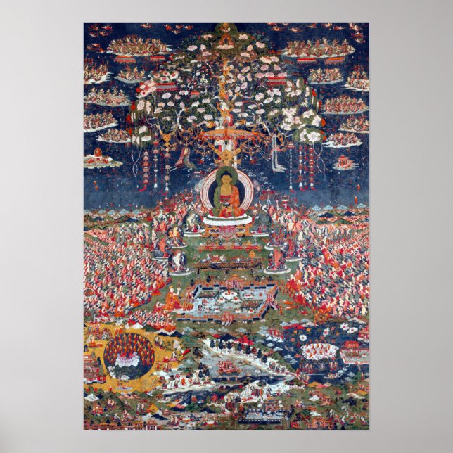 Central Tibet Amitabha, the Buddha of the Western Poster (Front)