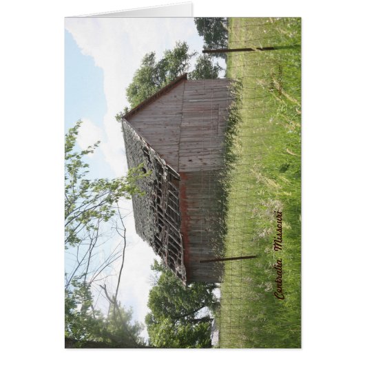 Centralia Missouri Barn Cards (Front)