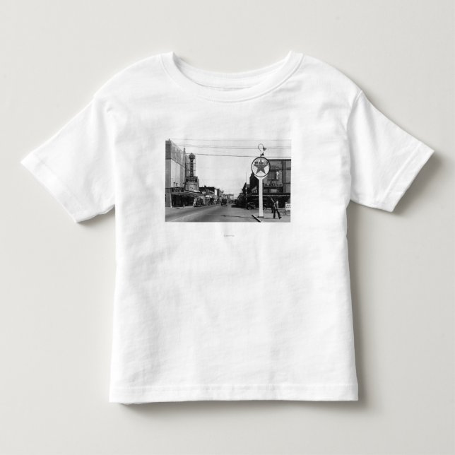 Centralia, WA Street Scene Town View Photograph Toddler T-shirt (Front)