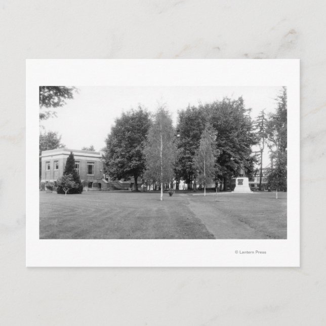 Centralia, WA Town View of City Park Photograph Postcard (Front)