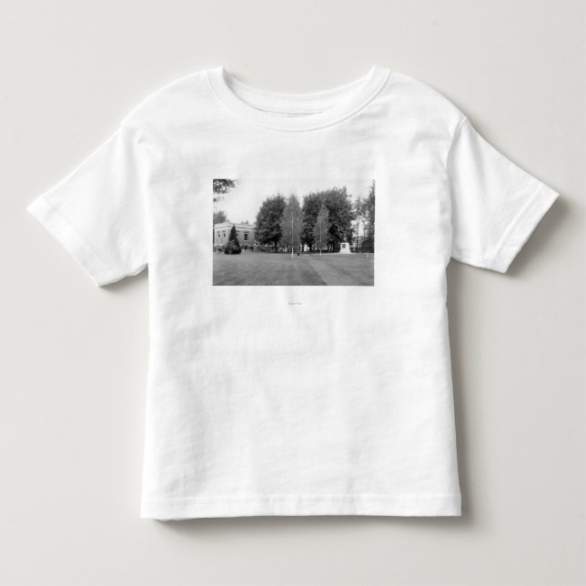 Centralia, WA Town View of City Park Photograph Toddler T-shirt (Front)