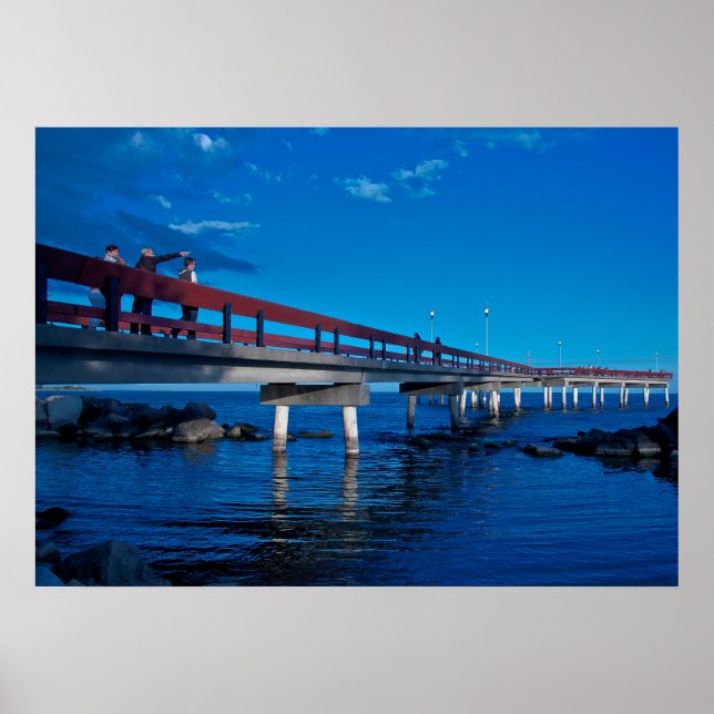 Centre Island Pier No 1 Poster (Front)