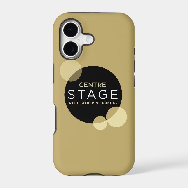 Centre Stage Iphone Case (Back)