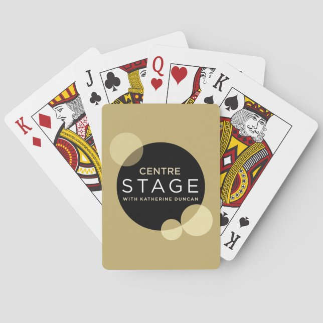 Centre Stage Poker Cards (Back)