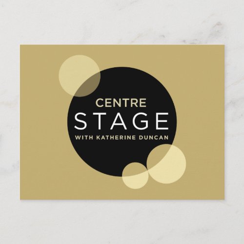 Centre Stage Postcard