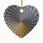Centrifractality - Fractal Art Ceramic Ornament