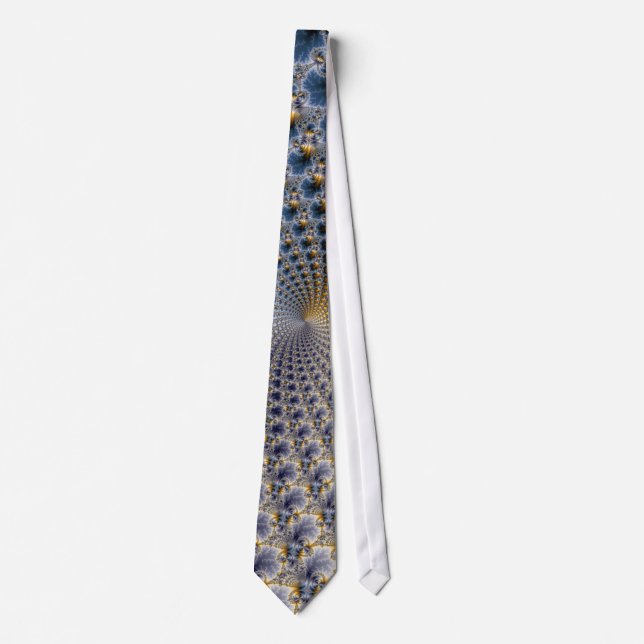 Centrifractality - Fractal Art Neck Tie (Front)
