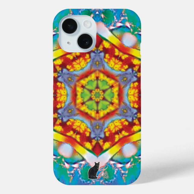 Centris Kaleidoscope iPhone Case (Back)