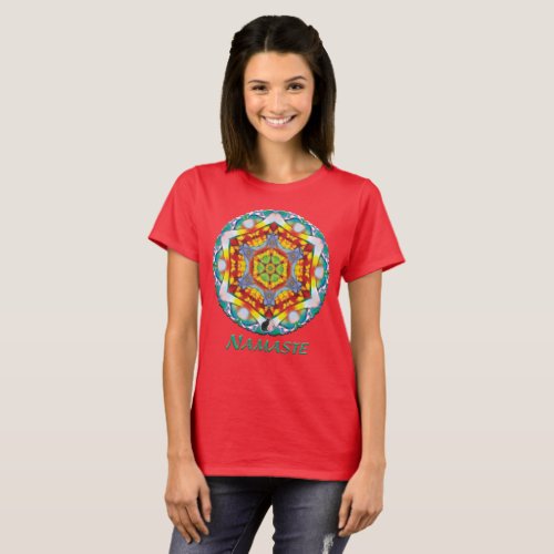 Centris Namaste Kaleidoscope T_Shirt