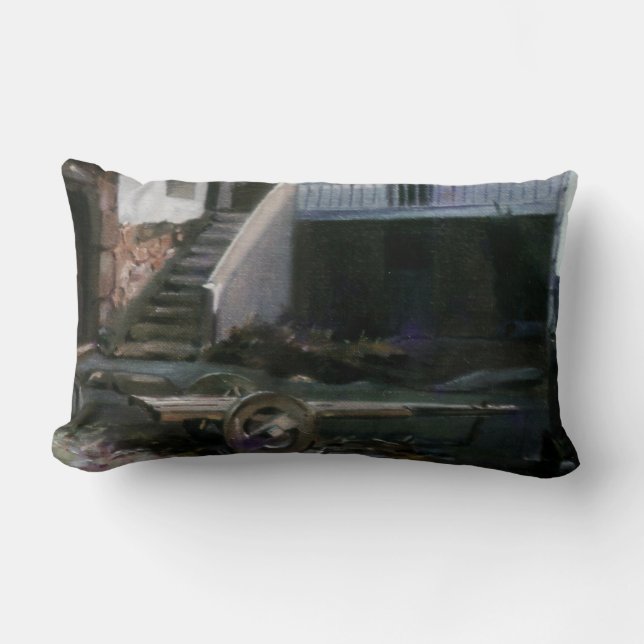 Centulle (Lugo)/Nook of Centulle (Lugo) Corner Lumbar Pillow (Front)