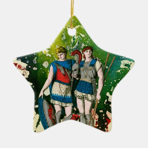 Centurians by Michael Moffa Ceramic Ornament