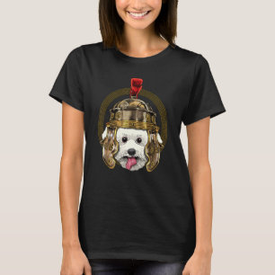 Centurion Bichon Frise Ancient Rome Roman Empire D T-Shirt