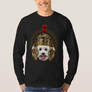 Centurion Bichon Frise Ancient Rome Roman Empire D T-Shirt