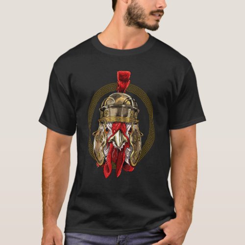 Centurion Chicken of Ancient Rome Roman Animal Chi T_Shirt