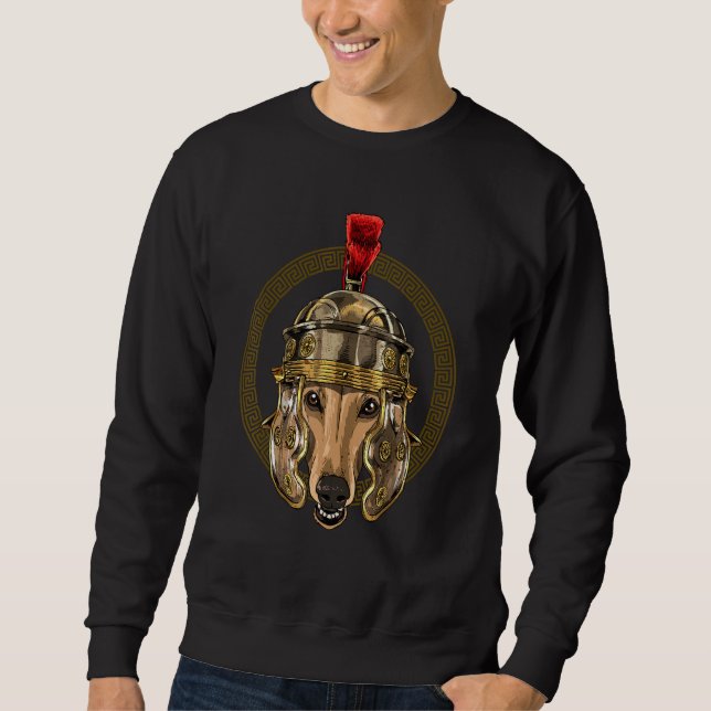 Centurion Greyhound Ancient Rome Roman Empire Pet  Sweatshirt (Front)