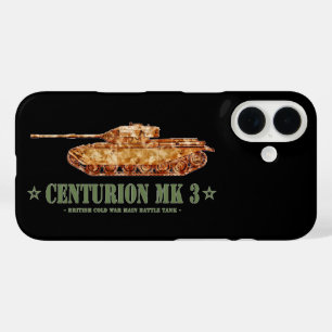 Centurion MK 3 Tank British MBT of Cold War iPhone 16 Case