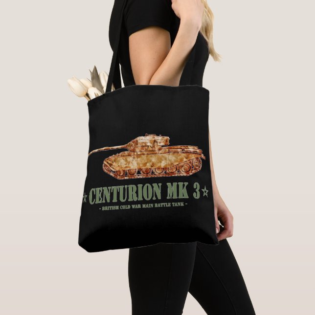 Centurion MK 3 Tank British MBT of Cold War Tote Bag (Close Up)
