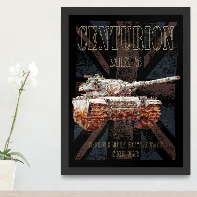 Centurion MK 5 MBT. British Main Battle Tank Photo Print (Creator Uploaded)