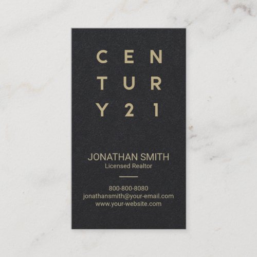 Century 21 Business Card