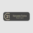 Century 21 Name Tag
