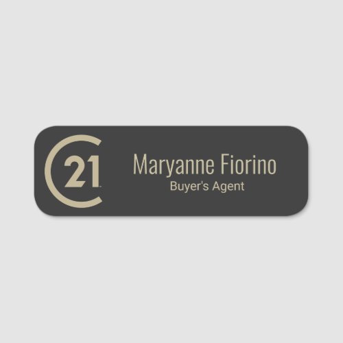 Century 21 Name Tag