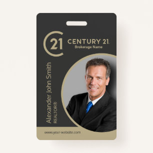 Century 21 Realtor ID Card Badge