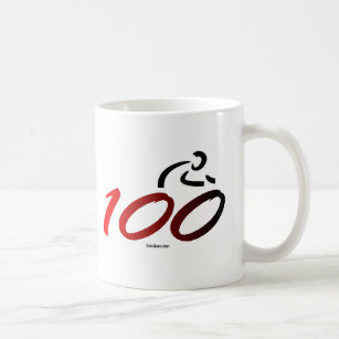 Century bike ride coffee mug