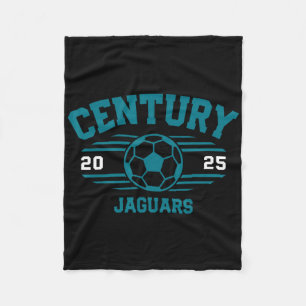 Century Jaguars Soccer Byll 2025 Fleece Blanket