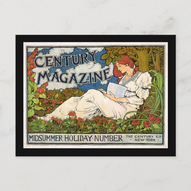 Century Magazine MIdsummer Holiday Number Postcard (Front)