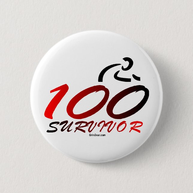 Century Survivor Button (Front)