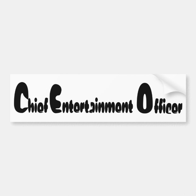CEO BUMPER STICKER (Front)
